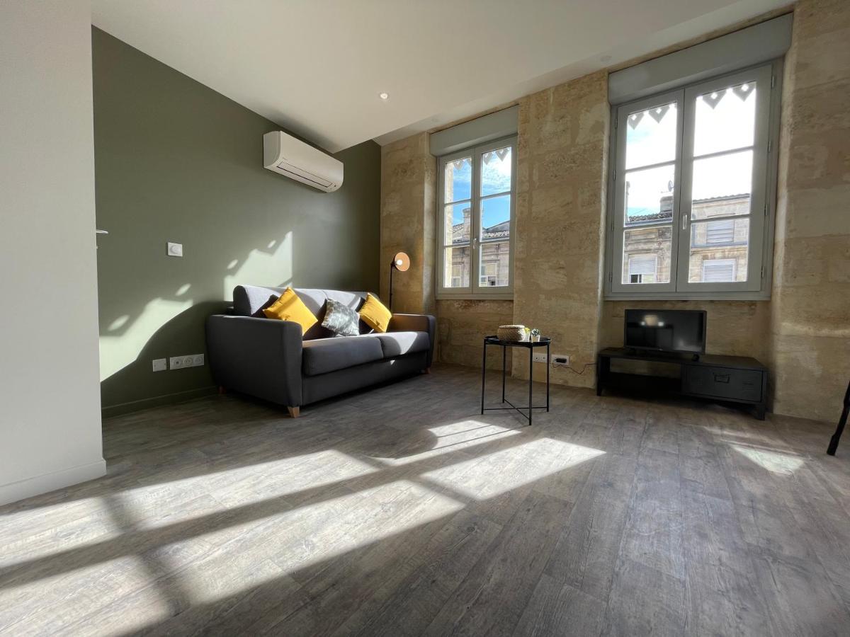 Magnifique Appartement Pour 2 Avec Climatisation Et Belle Pierre Bordelaise Bordeaux Exterior photo